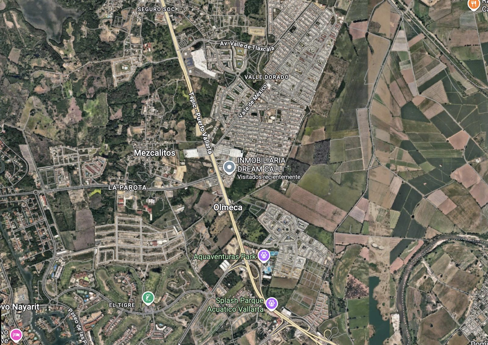 Ubicación Dream Calli en Google Maps