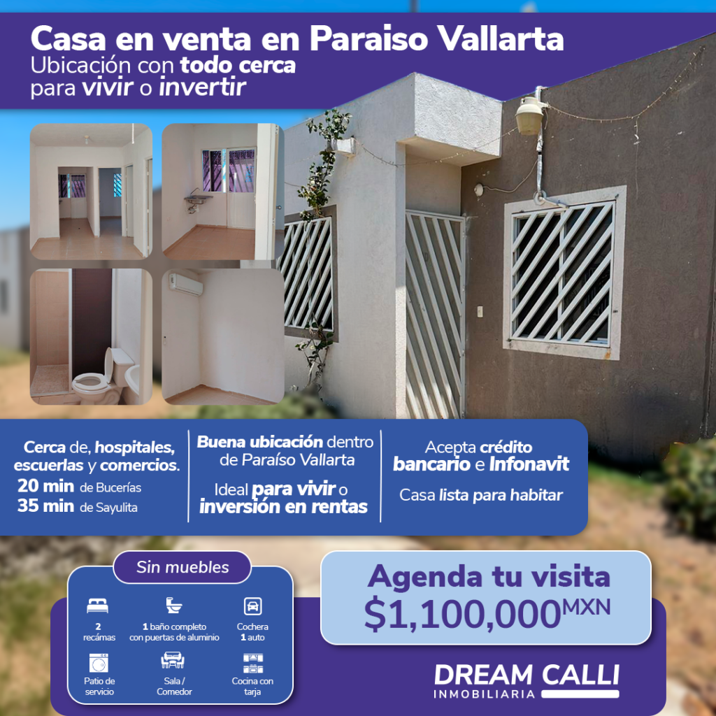 Casa en Paraíso Vallarta