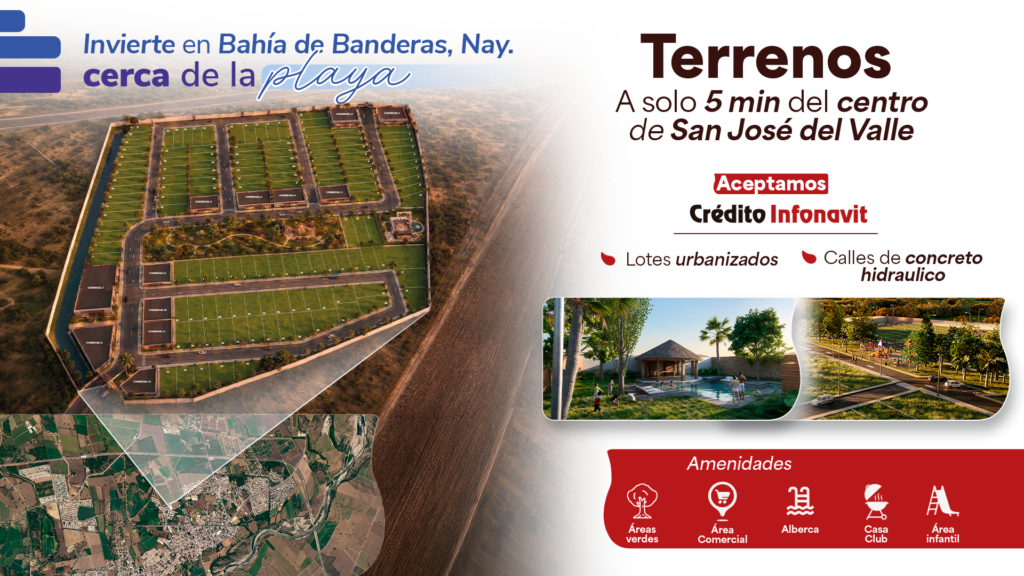 Terrenos en San José del Valle, Bahía de Banderas — cerca de la playa